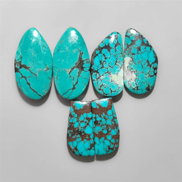 Hubei Turquoise Cabochons Lot-2443