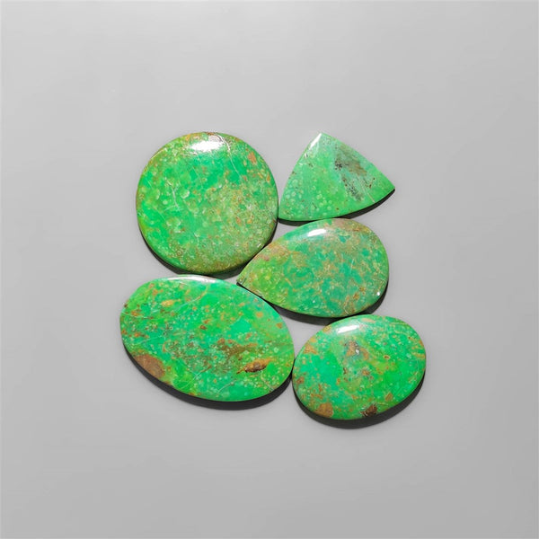 Stabilized Carico Lake Turquoise Cabochons Lot-2444