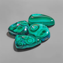 High Grade Malachite Cabochons Lot