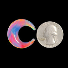  Crystal And Aurora Opal Doublet Crescent