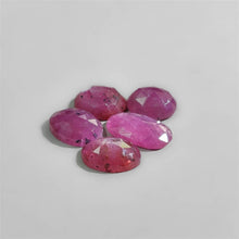 Rose Cut Rubies Lot