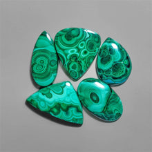 High Grade Malachite Cabochons Lot