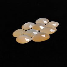 Rose Cut White Peach Moonstone Lot