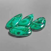 High Grade Malachite Cabochons Lot