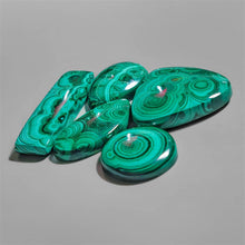 High Grade Malachite Cabochons Lot