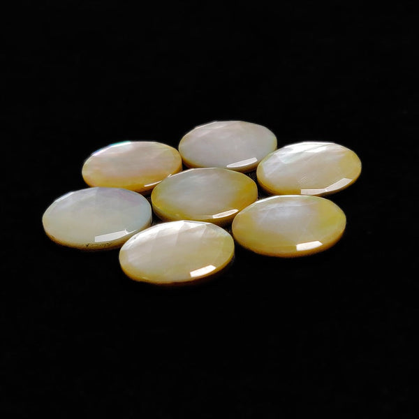 Rose Cut Round Mother of Pearls  Lot