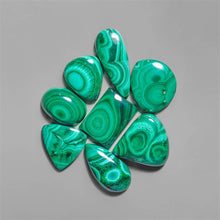 High Grade Malachite Cabochons Lot