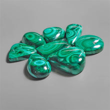 High Grade Malachite Cabochons Lot