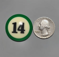 Billiards Ball Cabochons