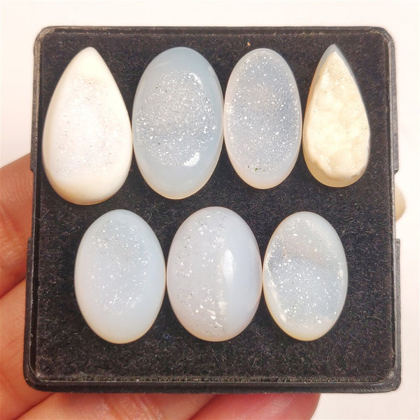 AAA Chalcedony Druzy Lot