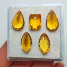 Faceted Citrines Lots