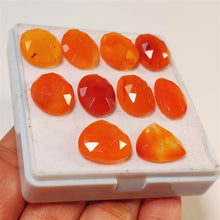 Rose Cut Carnelian Agates Lot