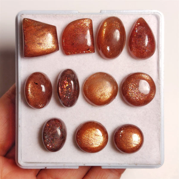 AAA Copper Sheen Sunstone Cabs Lot