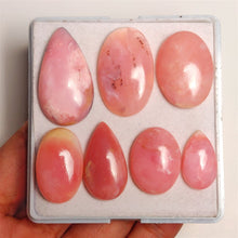 Peruvian Pink Opal Cabs Lot