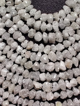 Uncut Diamond Beads Line 4mm