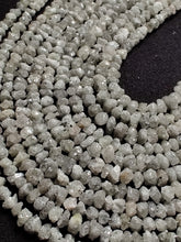 Uncut Diamond Beads Line 4mm