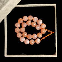 Peach Moonstone Beads Line 8mm