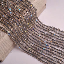 Faceted Labradorite Beads Line 2mm