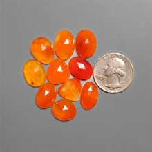 Rose Cut Carnelian Agates Lot