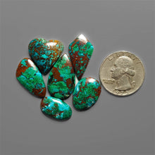 Peruvian Chrysocolla Cabochons Lot