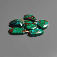 Peruvian Chrysocolla Cabochons Lot