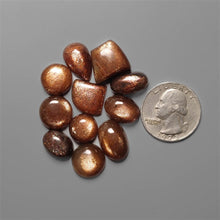 AAA Copper Sheen Sunstone Cabochons Lot