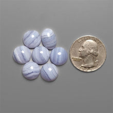 Blue Lace Agates Cabochons Lot