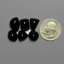 High Dome Black Onyx Cabochons Lot