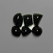 High Dome Black Onyx Cabochons Lot