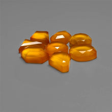 Step Cut Carnelian Agates Lot