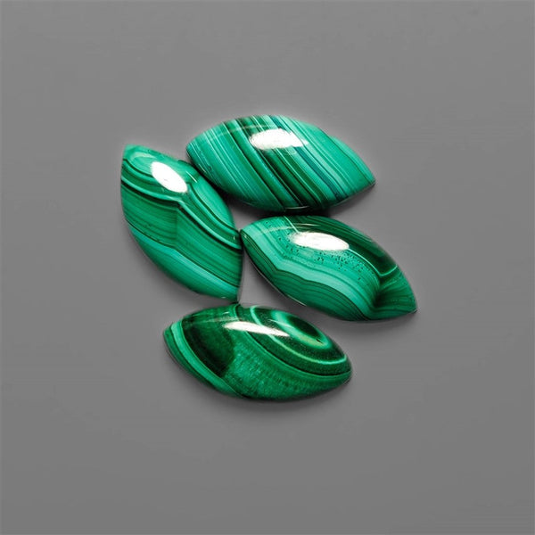 Calibrated Malachite Cabochons Lot