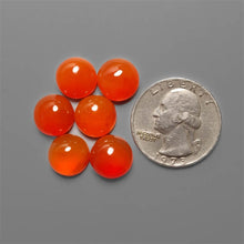 High Dome Carnelian Agate Caboshons Lot