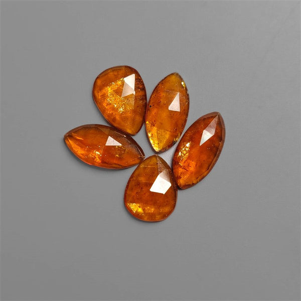 Rose Cut Orange kyanites Lot