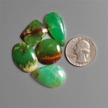 Boulder Chrysoprase Cabochons Lot