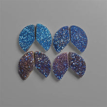 Calibrated Titanium Druzy Pairs Lot