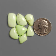 Citron Chrysoprase Cabochons Lot