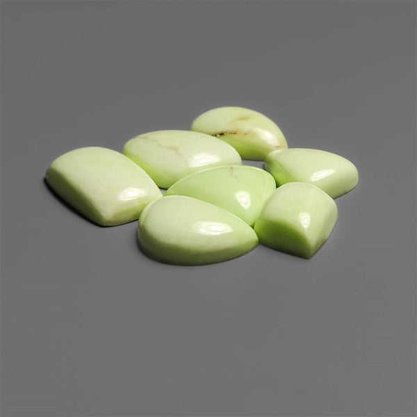 Citron Chrysoprase Cabochons Lot