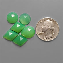 Rose Cut Australian Chrysoprase Lot