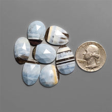 Rose Cut Owhyee Blue Opal Lot