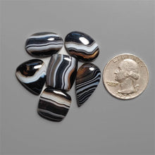 Tuxedo Agate Cabochons Lot