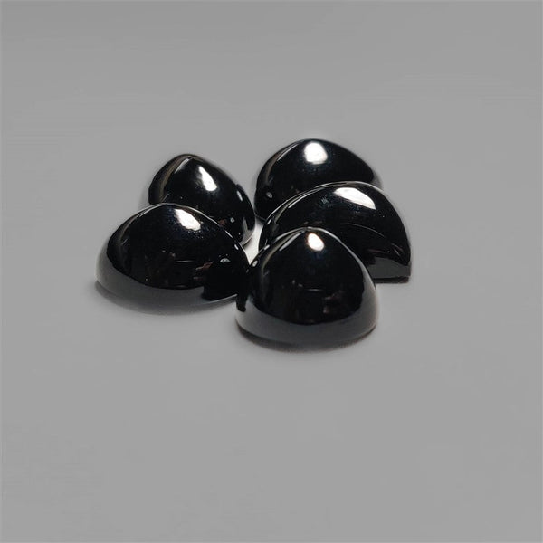 High Dome Black Onyx Cabochons Lot