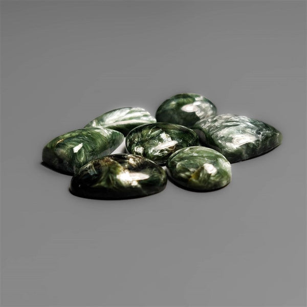 Seraphinites Cabochons Lot