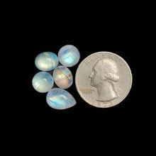 High Grade Rainbow Moonstone Cabochons Lot