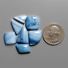 Owhyee Blue Opal Cabochons Lot