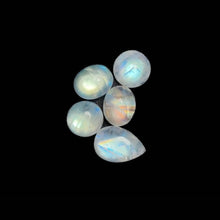 High Grade Rainbow Moonstone Cabochons Lot