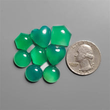 Zimbabwe Chrome Chalcedony Cabochons Lot