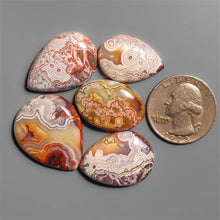 Crazy Lace Agate Cabochons Lot