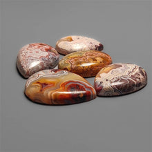 Crazy Lace Agate Cabochons Lot