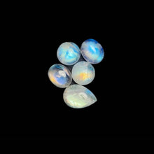 High Grade Rainbow Moonstone Cabochons Lot