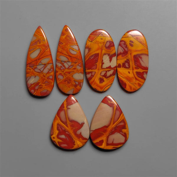 Noreena Jasper Cabochons Lot